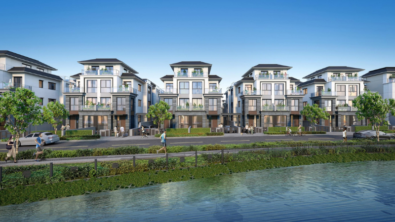 Biệt thự tứ lập Gladia khang điền